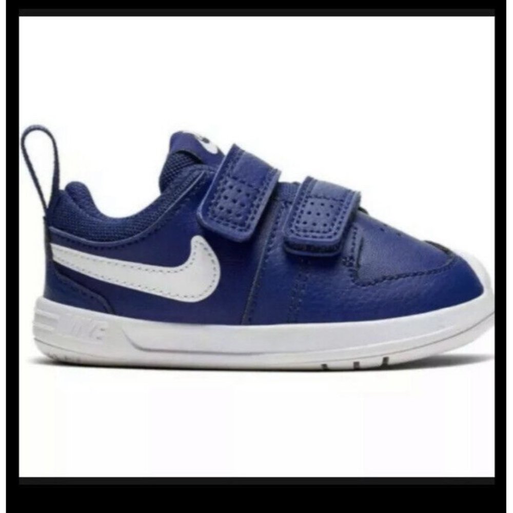 Nike Pico 5 (TDV) Kids Size 4C Deep Royal Blue/ White